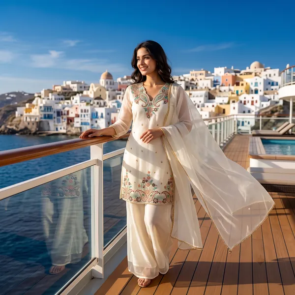 White_Georgette_Embroidered_Salwar_Suit_Set_With_Dupatta_For_Women