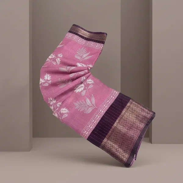 Pink_Dola_Silk_Saree_With_Unstitched_Blouse_For_Women