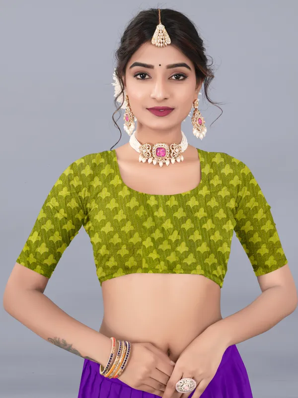 Purple_Dola_Silk_Saree_With_Unstitched_Blouse_For_Women