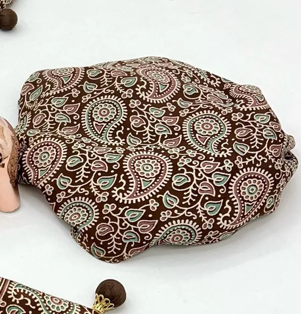 Brown_Japan_Satin_Saree_With_Unstitched_Blouse_For_Women