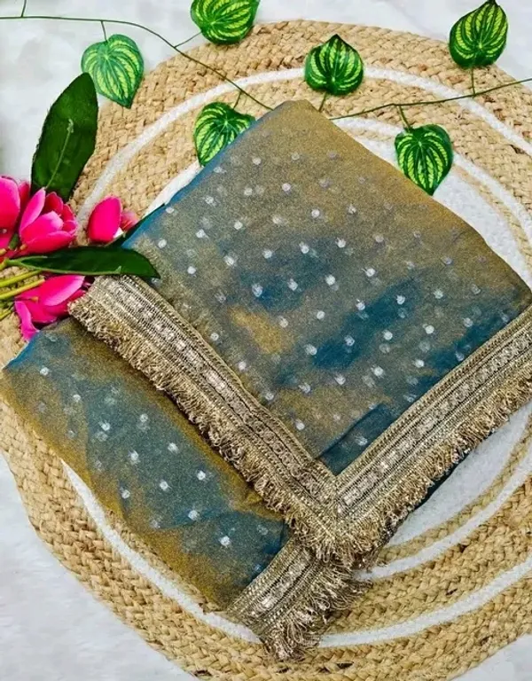 Sanaya_Sophisticated_Slate_Grey_Saree_in_Moss_Fabric_with_Foil_Butti_Work