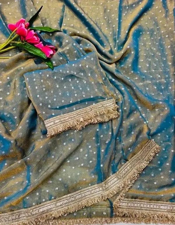 Sanaya_Sophisticated_Slate_Grey_Saree_in_Moss_Fabric_with_Foil_Butti_Work