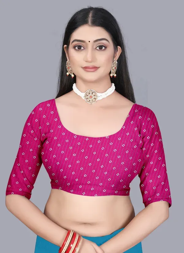 Sky_Blue_Dola_Silk_Saree_With_Unstitched_Blouse_For_Women