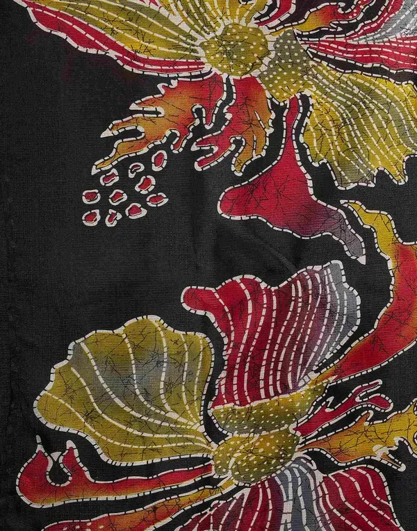 Black_Japan_Satin_Saree_With_Unstitched_Blouse_For_Women
