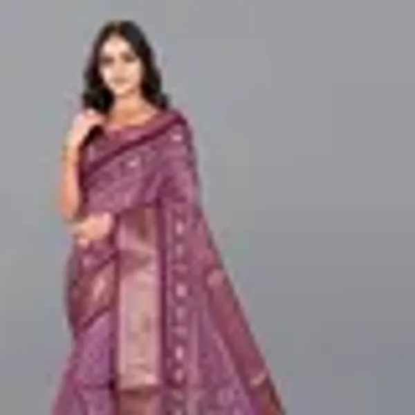 Pink_Dola_Silk_Saree_With_Unstitched_Blouse_For_Women
