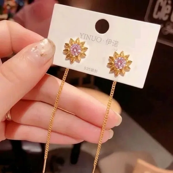 Gold_Bronze_Ad_Pink_Stone_Sui_Dhaga_Earrings_For_Women