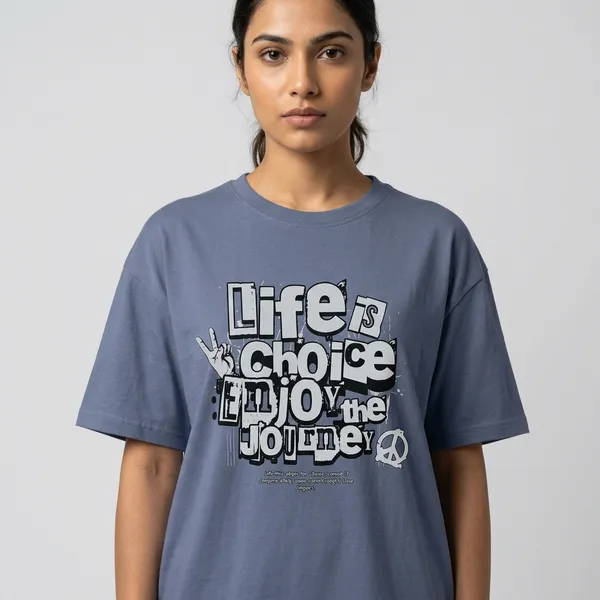 Blue_Cotton_Oversized_Graphic_Print_T-Shirt_For_Unisex