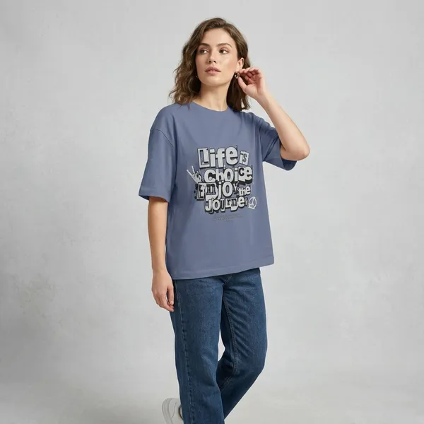 Blue_Cotton_Oversized_Graphic_Print_T-Shirt_For_Unisex
