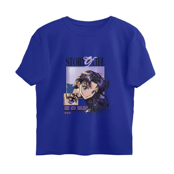 Blue_Cotton_Oversized_Anime_Graphic_Print_T-Shirt_For_Unisex