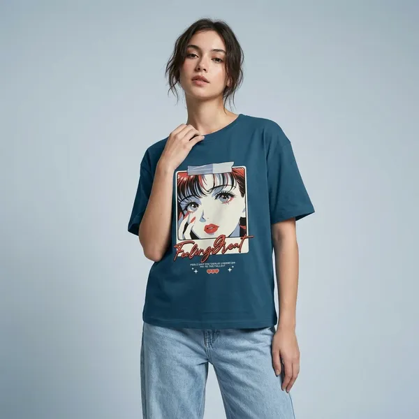 Blue_Cotton_Oversized_Anime_Graphic_Print_T-Shirt_For_Unisex