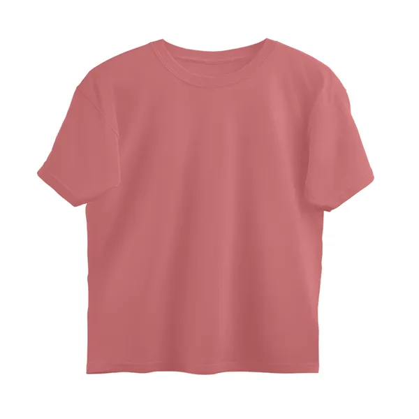 Pink_Cotton_Relaxed_Fit_T-Shirt_For_Unisex