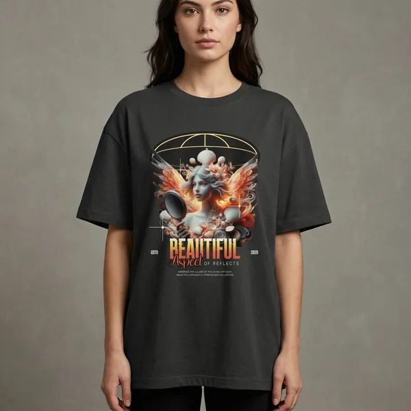 Black_Cotton_Oversized_Graphic_Print_T-Shirt_For_Unisex