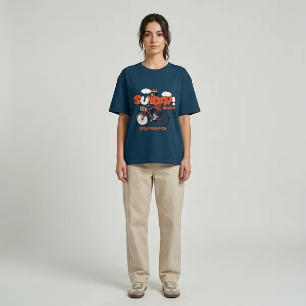 Navy_Blue_Cotton_Oversized_Graphic_Print_T-Shirt_For_Unisex
