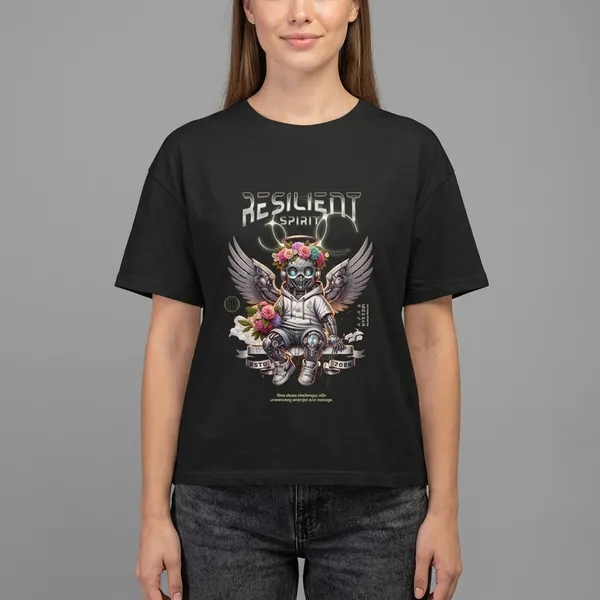 Black_Cotton_Oversized_Graphic_Print_T-Shirt_For_Unisex