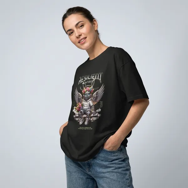 Black_Cotton_Oversized_Graphic_Print_T-Shirt_For_Unisex