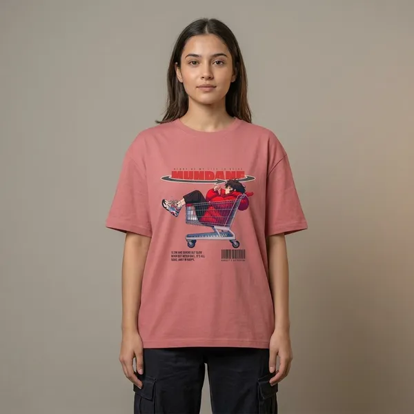 Pink_Cotton_Oversized_Graphic_Print_T-Shirt_For_Unisex