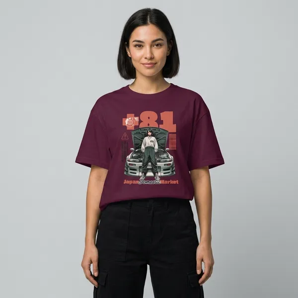 Maroon_Cotton_Oversized_Retro_Graphic_Print_T-Shirt_For_Unisex