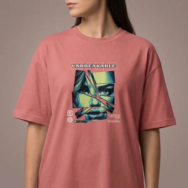 Pink_Cotton_Oversized_Graphic_Print_T-Shirt_For_Unisex