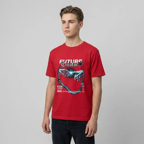 Red_Cotton_Regular_Fit_Graphic_Print_T-Shirt_For_Unisex