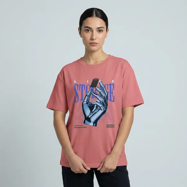 Pink_Cotton_Oversized_Graphic_Print_T-Shirt_For_Unisex