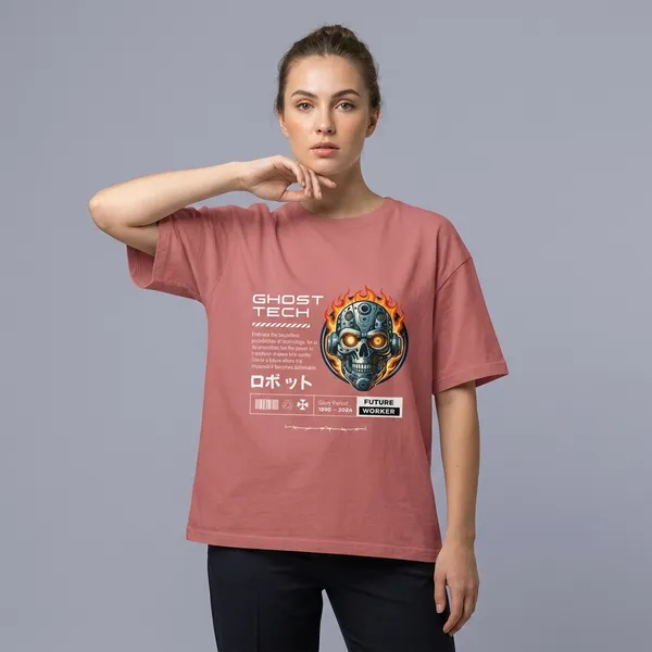Mauve_Cotton_Oversized_Graphic_Print_Crew_Neck_T-Shirt_For_Unisex