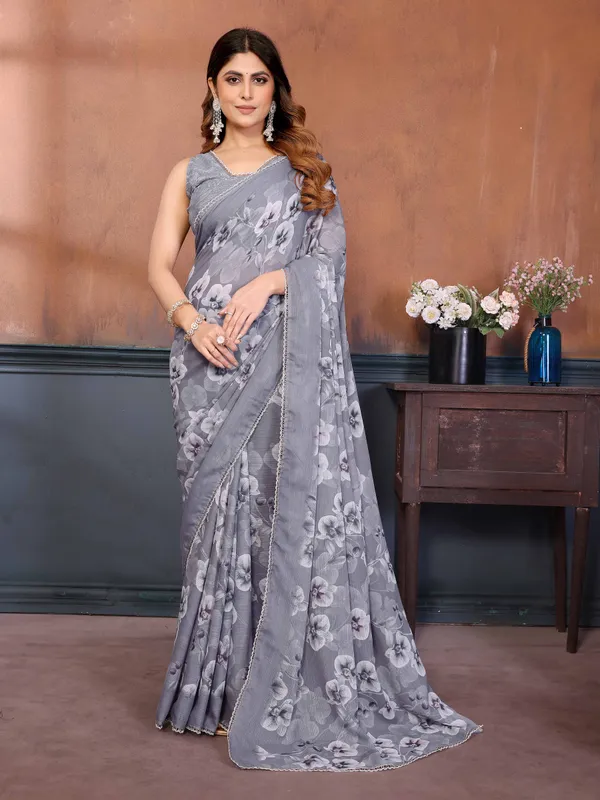 Women's_Georgette_Floral_Printed_Saree_With_Blouse_Piece