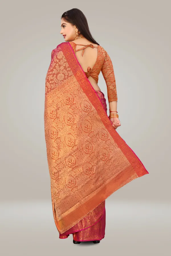 Kanjeevaram_Silk_Saree_With_Unstitched_Blouse