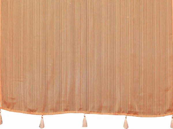 Chiffon_Plain_Saree_With_Kalamkari_Digital_Print_Blouse