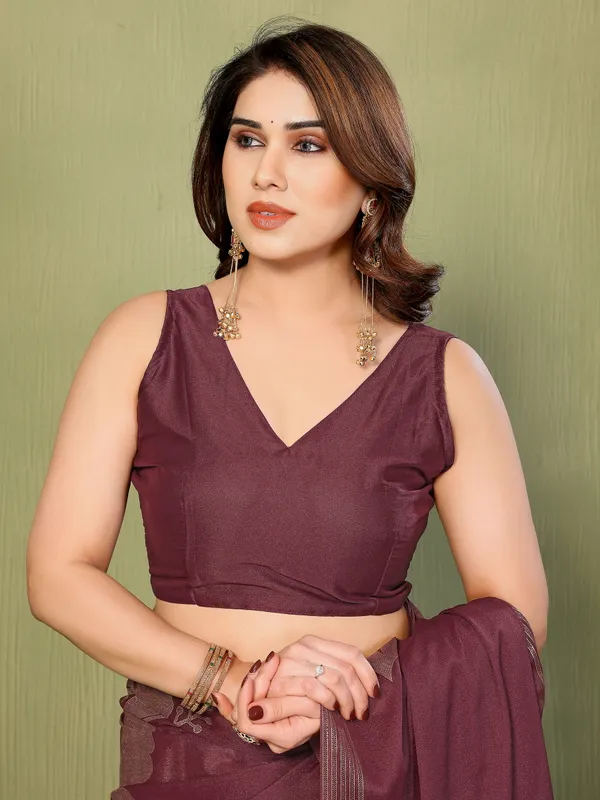 Star_Georgette_Foil_Print_Saree_With_Zalar_Lace