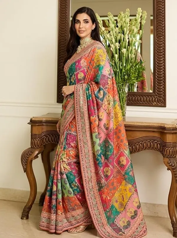 Women's_Multicolour_Printed_Soft_Chinon_Silk_Saree_With_Unstitched_Blouse_Piece