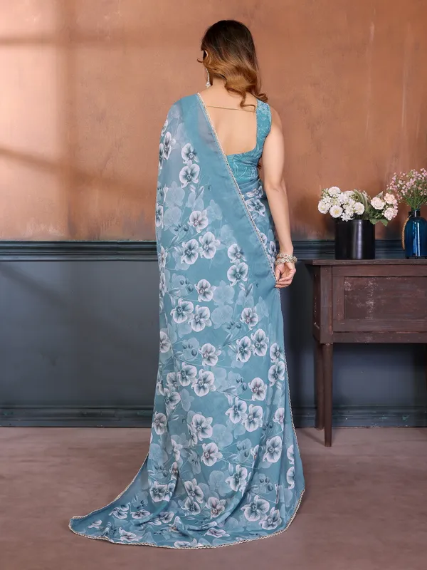Women's_Georgette_Floral_Printed_Saree_With_Blouse_Piece