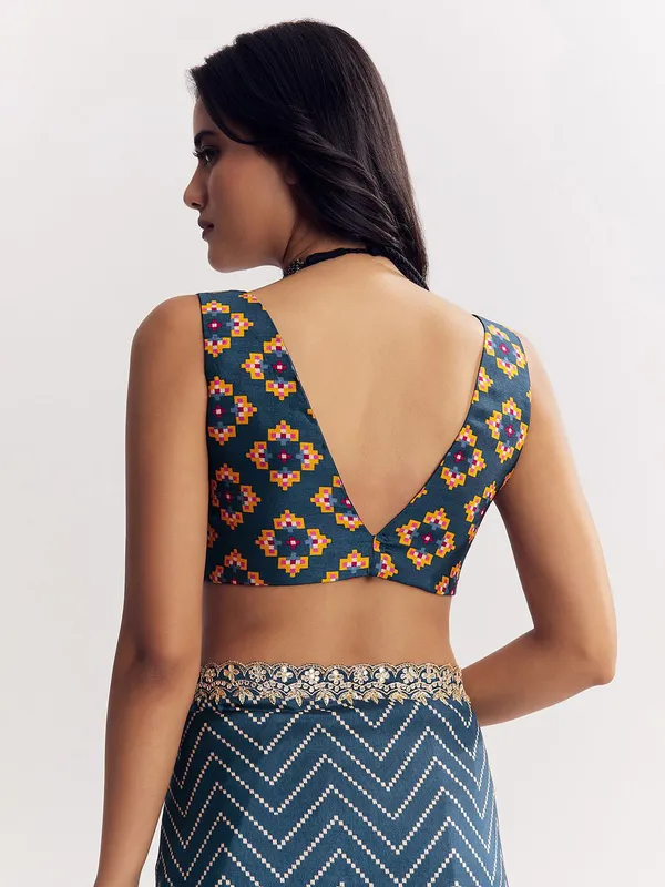 Manipuri_Printed_Saree_With_Embroidery_Work_Lace