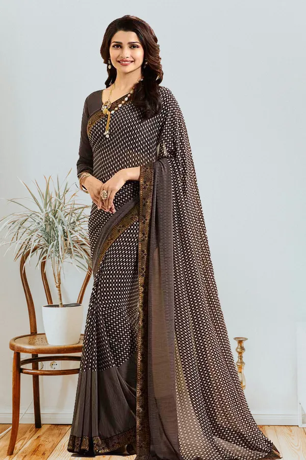 Women's_Georgette_Printed_Saree_With_Blouse