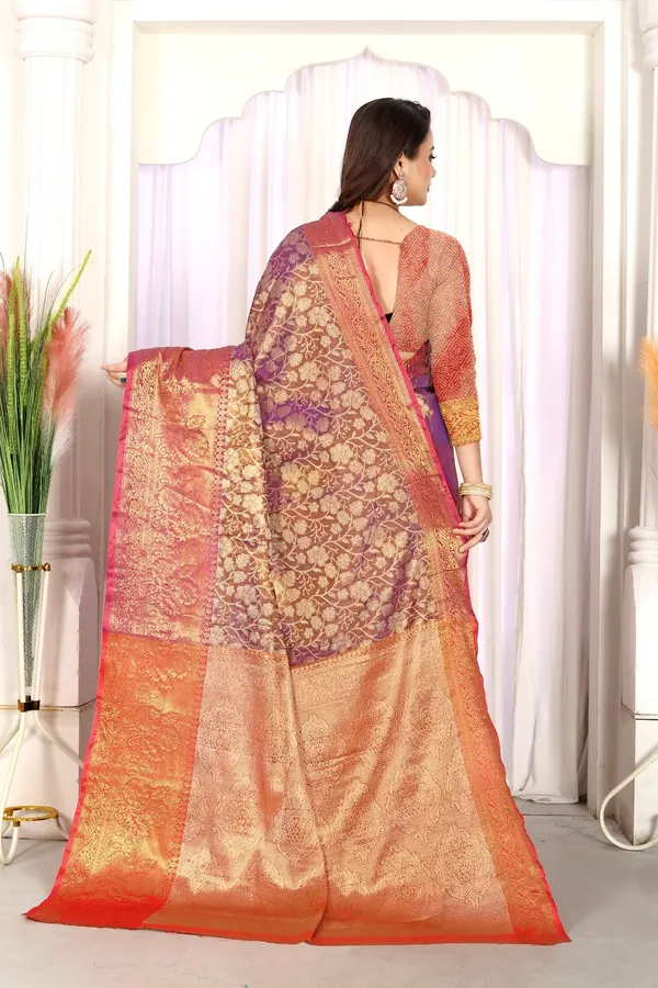 Kanjeevaram_Banarasi_Silk_Saree_With_Unstitched_Blouse