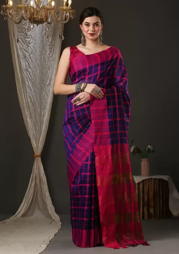 Women_Arts_Silk_Saree_With_Blouse