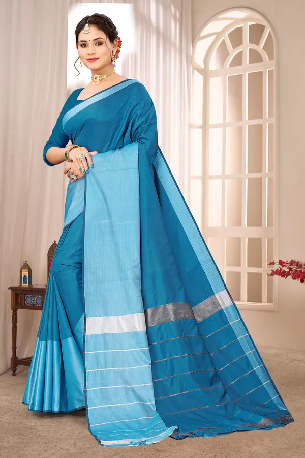 Arts_Silk_Saree_With_Blouse_Piece