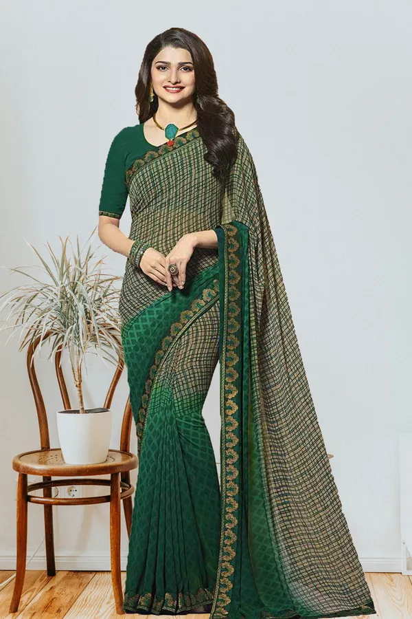 Women's_Georgette_Printed_Saree_With_Blouse
