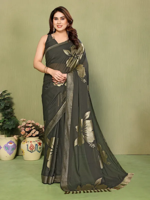 Star_Georgette_Foil_Print_Saree_With_Zalar_Lace