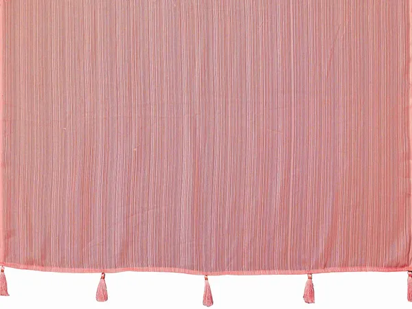 Chiffon_Plain_Saree_With_Kalamkari_Digital_Print_Blouse