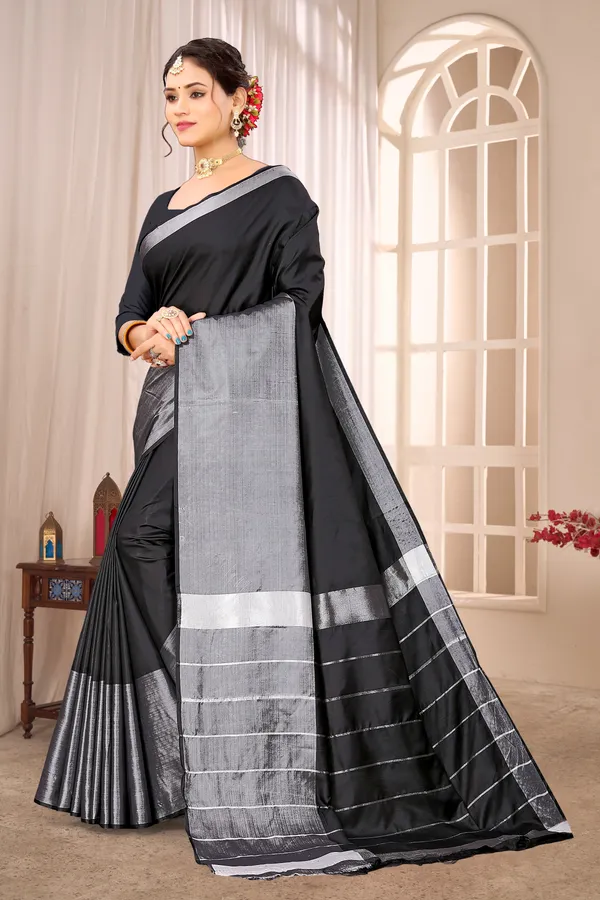 Arts_Silk_Saree_With_Blouse_Piece