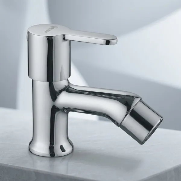 Furry_Fr-103_Chrome_Finish_Pillar_Tap_For_Basin