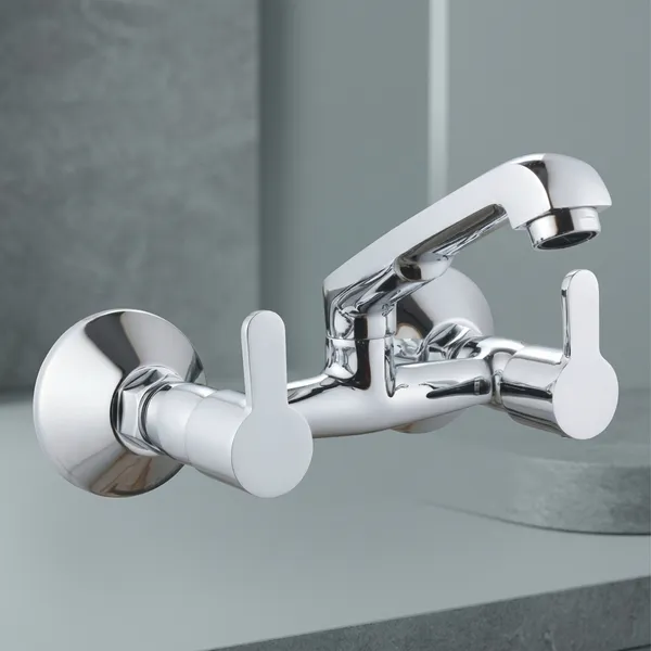 Fusion_Fc-512_Chrome_Finish_Wall_Mounted_Sink_Mixer_Tap_With_Swivel_Spout
