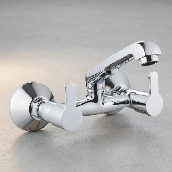Fusion_Fc-512_Chrome_Finish_Wall_Mounted_Sink_Mixer_Tap_With_Swivel_Spout