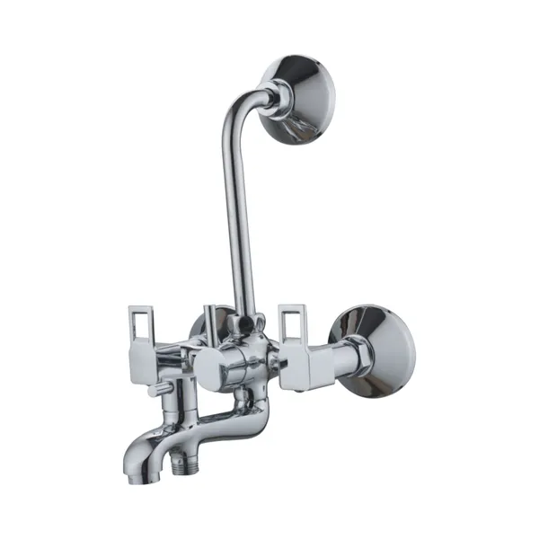 Sparx_Sp-318_Chrome_Plated_Wall_Mounted_3-In-1_Bathroom_Mixer_Set