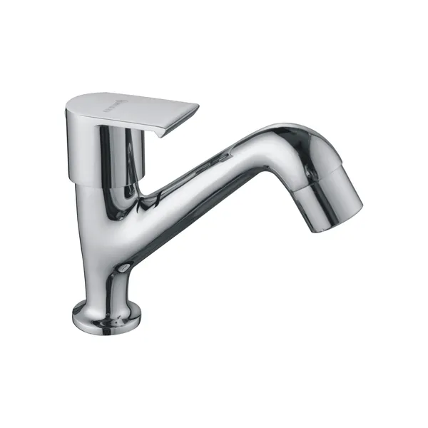 Classo_Cl-203_Ln_Chrome_Finish_Single_Lever_High_Neck_Pillar_Cock