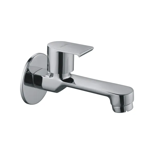 Classo_Cl-202_Chrome_Finish_Wall_Mounted_Single_Lever_Bib_Tap_For_Bathroom