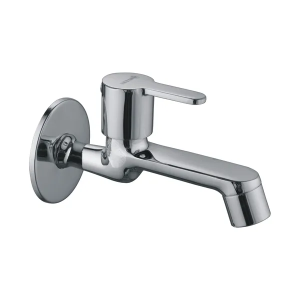 Furry_Fr-102_Chrome_Plated_Brass_Wall_Mounted_Single_Lever_Bib_Tap
