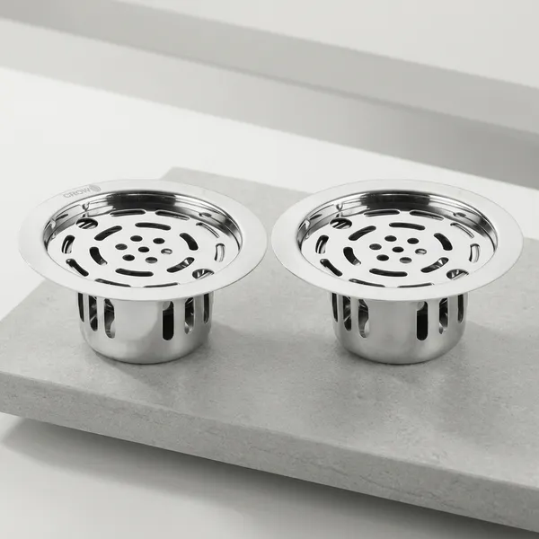 Ct-327_Plain_Stainless_Steel_Round_Floor_Drain_For_Bathroom_And_Kitchen_Pack_Of_2
