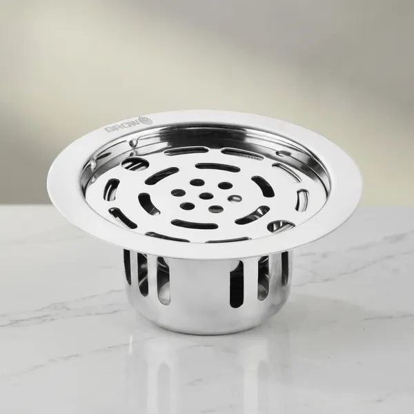 Ct-327_Plain_Stainless_Steel_Round_Floor_Drain_For_Bathroom_And_Kitchen_Pack_Of_2