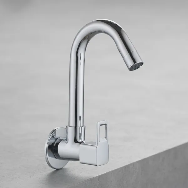 Sparx_Sp-309_Chrome_Finish_Wall_Mounted_Sink_Tap_For_Kitchen